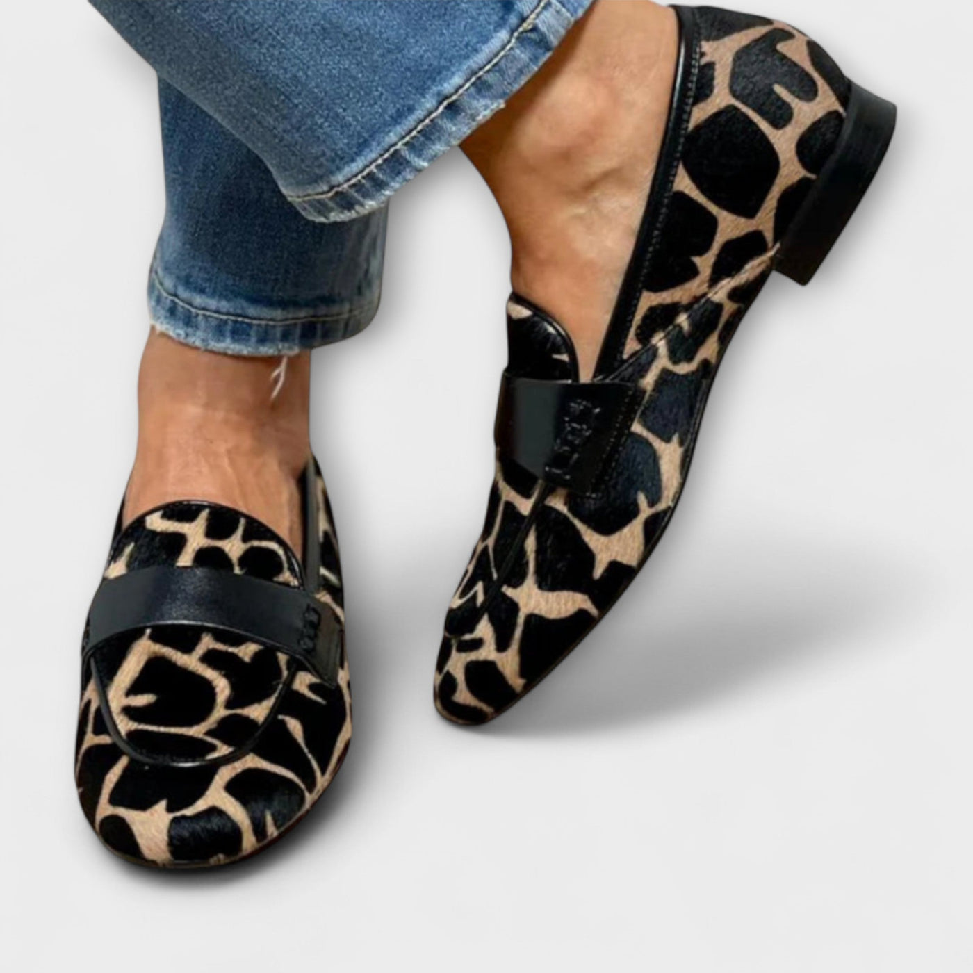 ELLIE | Leopard Loafer